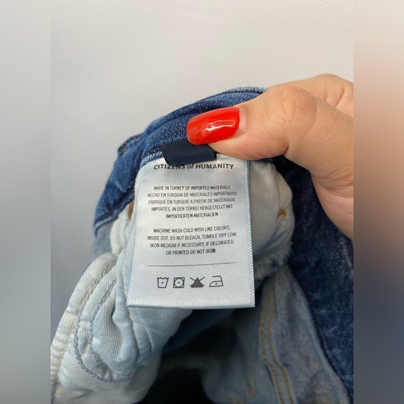 Citizens of Humanity Charlotte High Rise Straight Jeans - Picture 11 of 12